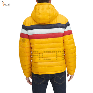 Chaquetas acolchadas para hombre hechas de poliéster al mejor precio, chaquetas acolchadas para hombre teñidas Lisas para venta en línea - Product Image 2
