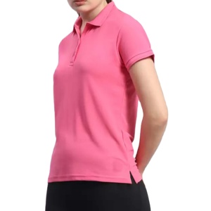 Polos transpirables al por mayor para mujer, camisetas con logotipo bordado personalizado, camisetas polo lisas de alta calidad, camisetas polo unisex personalizadas - Product Image 2
