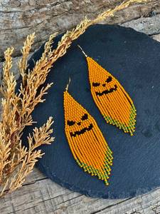 ต่างหูลูกปัดแก้วทันสมัยดีไซน์เทอร์ควอยซ์ขอบเรียงเป็นเอกลักษณ์ของขวัญจากงานหัตถกรรม - Product Image 4