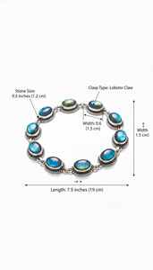 Factory Direct Sales Gold 925 Sterling <b>Silver</b> Love Heart Shell Pendant Chain Link <b>Bracelet</b> Wedding Valentine's Day Mother's Day - Product Image 3