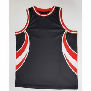 Uniforme de Baloncesto Reversible de Malla Transpirable, Antibacteriano, de Secado Rápido, Talla Grande, con Logotipo Personalizado al por Mayor - Product Image 4