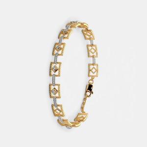 2025 glacé 925 Sterling plaqué or Hip Hop Bracelets Moissanite Diamant Tennis Bracelets De Luxe Fine Jewelry - Product Image 6