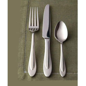 Juego de cubiertos de 5 piezas de calidad superior con asas de latón, cubiertos elegantes de cocina para el hogar para bodas, eventos, vajilla de comedor - Product Image 6