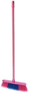 Escoba con palo, escoba de plástico con palo de metal - Product Image 3