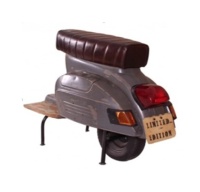 Nouveau meilleur tabouret de Bar pour Scooter en cuir pur, Design moderne classique de luxe pour naturel
