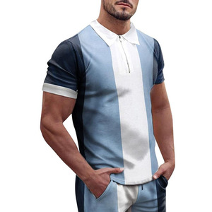 Camisetas de polo de alta calidad para hombre, camisetas de manga corta de verano, último estilo nuevo, cremalleras de alta calidad a la moda para polo - Product Image 1