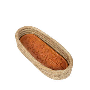 Toasty Bread <b>Basket</b> Stylish Woven Serving <b>Basket</b> for Bread Rolls Pastries & for Home Kitchen Restaurants - Product Image 5