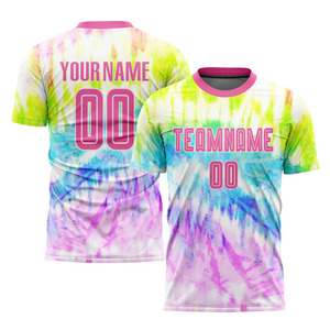 Conjuntos de Uniformes de Fútbol para Hombre de Secado Rápido con Estampado por Sublimación, Nombre del Equipo y Logotipo Personalizados, Transpirables, 100% Poliéster, Antibacterianos - Product Image 6