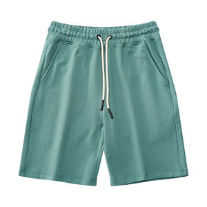 Shorts d'été en molleton de coton personnalisés, fabrication OEM, fournisseur, 320 GSM, marque privée, production en gros - Product Image 5