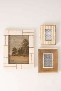 กรอบรูปไม้ที่กำหนดเองสำหรับตกแต่งผนังกรอบรูปไม้แบบเรียบง่ายกรอบรูปสีน้ำตาล - Product Image 2