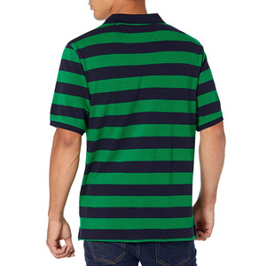 Nouveauté Polo pour homme coupe ajustée à manches courtes, couleur unie, personnalisable et rétractable, séchage rapide pour une utilisation en entreprise - Product Image 2