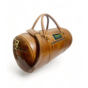 กระเป๋าดัฟเฟิลกีฬาหนังวัวแท้สำหรับเดินทางวันหยุดสุดสัปดาห์ผู้ผลิต OEM - Product Image 1