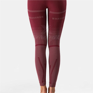 Conjunto de Yoga para Mujer de Último Diseño, Alta Calidad, Ligero, Sólido, Transpirable y Ecológico, Cintura Elástica, Logotipo Frontal - Venta al por Mayor, 2 Piezas - Product Image 4
