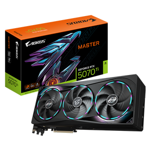GIGA BYTE AOR US Ge Force R T X 5070 Ti pour MASTER 16G New Release Gaming Video GPU Desktop R T X5070 MXM Condition DP - Product Image 1