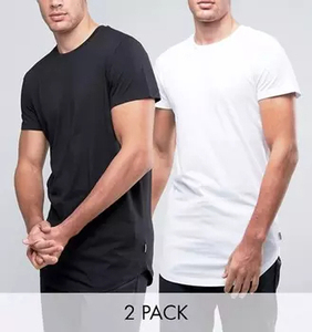 เสื้อยืดผู้ชายผ้านิ่มระบายอากาศได้ดีทุกขนาดและสีผ้าฝ้าย GSM 100% 210โลโก้ตามสั่ง - Product Image 2