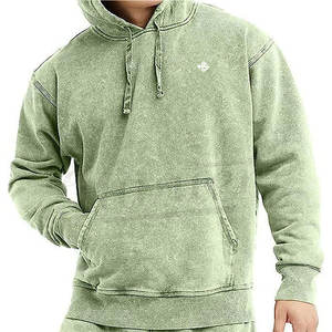 Acid Wash Hoodie Unisexe Surdimensionné Vintage Heavyweight Distress Washed Hoodies Pour Unisex Hoodies - Product Image 1