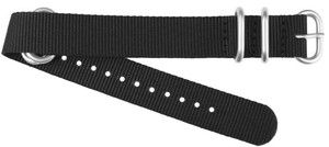 B01 Unisex 20mm Black Nylon Sports Smart <b>Watch</b> Band Adjustable Comfortable Waterproof Stainless Steel Breathable Professional - Product Image 2