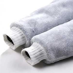 Sudaderas CON CAPUCHA DE Sherpa informales al por mayor en todos los colores Manta con capucha esponjosa para hombre Manta con capucha personalizada de Sherpa personalizable - Product Image 4