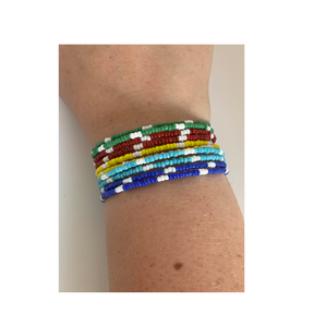 Boho <b>Bracelet</b> Custom Wholesale Bead Factory Direct Handmade Bohemia <b>Bracelet</b> Colorful <b>Beaded</b> <b>Bracelet</b> - Product Image 2