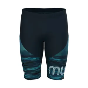 Maillots de bain de compétition pour hommes Hi-Tide Midnight Blue Racing Jammers - Product Image 3