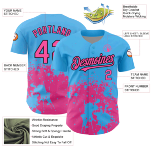 Ropa deportiva al por mayor 100% uniforme de béisbol de tela de poliéster mejor precio bajo MOQ uniformes de béisbol - Product Image 5