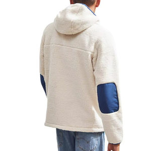 Professional Custom Manufacturers <b>Sherpa</b> Fluffy Fleece Hoodie Thick Warm Winter Men's 100% Cotton Oversized <b>Sherpa</b> Hoodies - Product Image 3