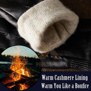 Gants de conduite en cuir imperméables de qualité supérieure, fabriqués par des professionnels, best-sellers - Haute qualité, unisexe, toutes saisons, faible MOQ - Product Image 5