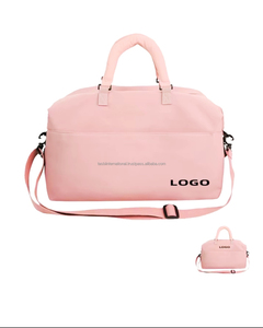 Bolsa de Viaje Informal de Nailon con Cierre de Cremallera y Broche, Color/Logotipo Personalizado, Gran Capacidad, Bolsa Deportiva para Exteriores, Bolsas de Gimnasio - Product Image 1