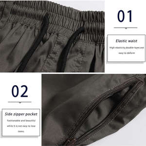 Vêtements de sport d'été personnalisés en polyester et élasthanne, respirants, à séchage rapide, pour la course à pied et l'entraînement en salle de sport pour hommes - Product Image 2