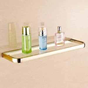 Fabriqués en métal de haute qualité, les ensembles de salle de bain dorés polis sont magnifiques et bien faits, offrant une résistance supérieure. - Product Image 3