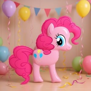 Ballon en feuille My Little Pony 92x104cm, décoration de fête, sac de 2 pièces - Product Image 3