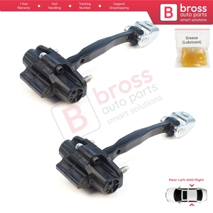 ชุดสายรัดจำกัดการเปิดประตูหลัง 2 ชิ้น รุ่น BDP1624-1 สำหรับ Ranger MK3 TKE P375 PX 2N 2G 2P ปี 2011-2023 ยุโรป Everest UA MK2 5 - Product Image 3