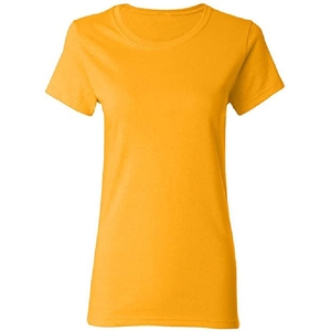 Camiseta de Verano para Mujer, Corte Ajustado, Cuello Redondo, Manga Corta, Secado Rápido, Transpirable, 100% Algodón, Estilo Casual Urbano, con Logotipo, 240g, Digital - Product Image 1