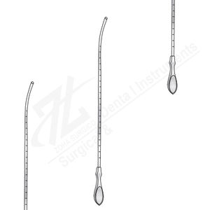 Sonda Uterina Galabin Calibrada 4-24, Acabado Brillante, 305 mm de Largo, Manual, de Acero Inoxidable Quirúrgico, Instrumentos Certificados CE, Pakistán - Product Image 1