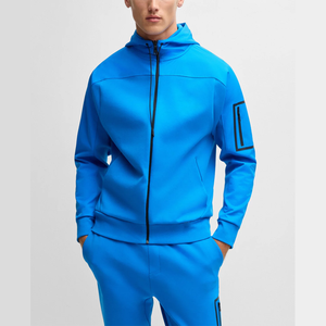 Survêtements pour hommes coupe ajustée survêtement de jogging d'hiver en polaire technique avec logo personnalisé - Product Image 1