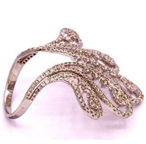 Bagues en or blanc 14K avec diamants cultivés en laboratoire Collection pour femmes certifiée IGI & Ingemco Prix de gros Inde - Product Image 3