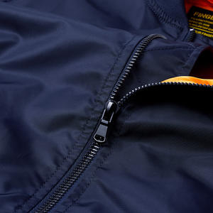 OEM personalizado de los hombres Vintage Nylon vuelo Bomber chaqueta tamaño 6XL bordado tinte procesamiento - Product Image 6