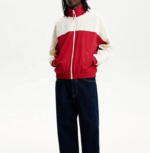 Custom Logo Sports Training Windbreaker Anorak Cropped <b>Jacket</b> Thin Fabric Half Zip Waterproof Windbreaker Casual Style - Product Image 4