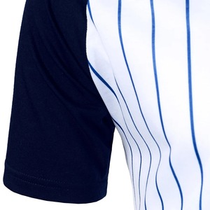 Ropa de calle informal clásica para hombre, manga corta para Polo, 100% de algodón, diseño de rayas de tres colores, Top de moda moderna - Product Image 6