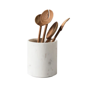 ที่วางช้อนหินอ่อนที่วางกลางโต๊ะในครัวชั้นวางช้อน - Product Image 1