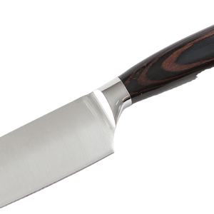Pedidos a granel personalizados al por mayor, servicio OEM y ODM, cuchillo de chef afilado de acero inoxidable con alto contenido de carbono para cocina profesional con mango - Product Image 5
