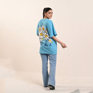 Camiseta de talla grande personalizada para hombre al por mayor, camiseta de talla grande de algodón con logotipo estampado 100%, camisetas grandes y altas, Camiseta holgada - Product Image 3