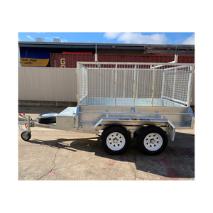 farm flatbed <b>trailer</b> heavy duty tow platform for tractor field <b>cargo</b> hauling durable <b>utility</b> equipment agricultural transport - Product Image 4
