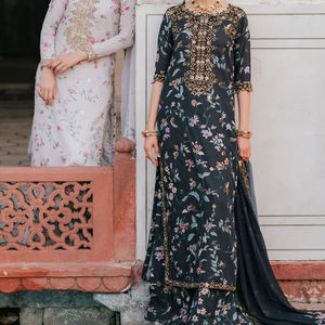 Nuevo Vestido Casual de Seda de Alta Calidad, Sin Costuras, Ligero, de Secado Rápido, Personalizable, para Todas las Temporadas, Shalwar Kameez - Product Image 1