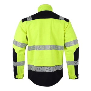 Conjunto de Ropa de Trabajo de Protección Industrial OEM Clase 2, Resistente al Viento, Térmico, para Exteriores, con Visibilidad Nocturna, de Poliéster - Product Image 2