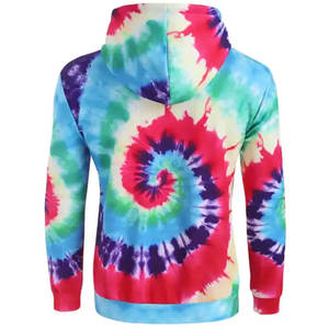 Sudadera con capucha de invierno térmica de gran tamaño de 100% algodón con estampado personalizado para hombres Sudadera con capucha 3D con serigrafía ODM - Product Image 2