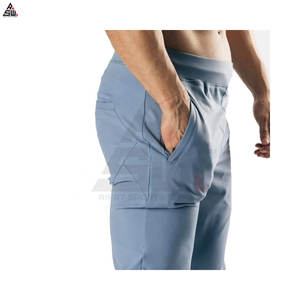 Llllข่าวล่าสุดเสื้อผ้าผู้ชายแบบลำลองกางเกงสเวตเตอร์ผ้าคอตตอน100% เข้ารูปกางเกงเอวกลางกางเกงซักของผู้ชาย - Product Image 3