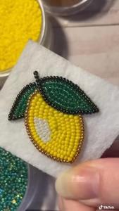 Team <b>Spirit</b> Beaded Keychain Handmade Gameday Fabric Charm with Sequin Embroidery Sports Fan Accessory Charm for Fans - Product Image 3