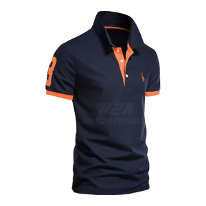 T-shirts de polo de broderie de vente directe de prix d'usine - Product Image 2