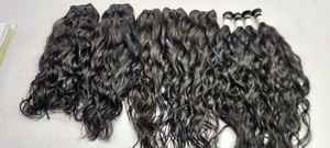 Extensiones de cabello Remy brasileño Virgen de la mejor calidad 100%, máquina alineada con cutículas, trama doble india, todos los colores - Product Image 4